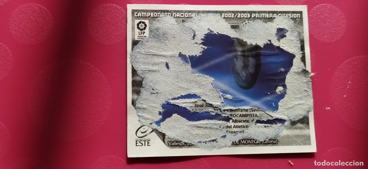 Cromos de f&uacute;tbol: LUQUE ESPA&Ntilde;OL ESTE 02 03 2002 2003 - Foto 2