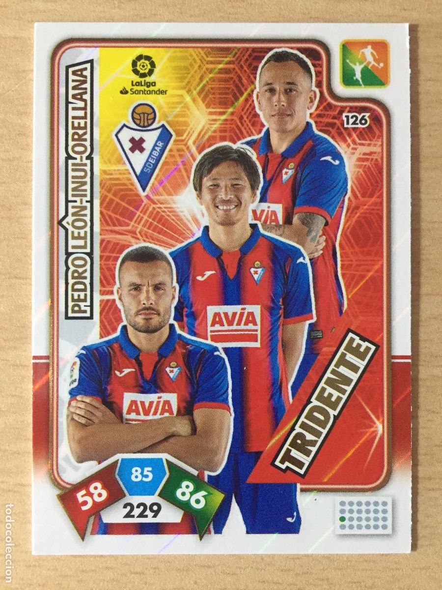 Cromos de f&uacute;tbol: 2019-2020 - 126 TRIDENTE - SD EIBAR - PANINI ADRENALYN - Foto 1