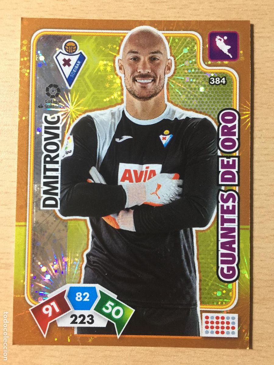 Cromos de f&uacute;tbol: 2019-2020 - 384 DMITROVIC - SD EIBAR - PANINI ADRENALYN - Foto 1