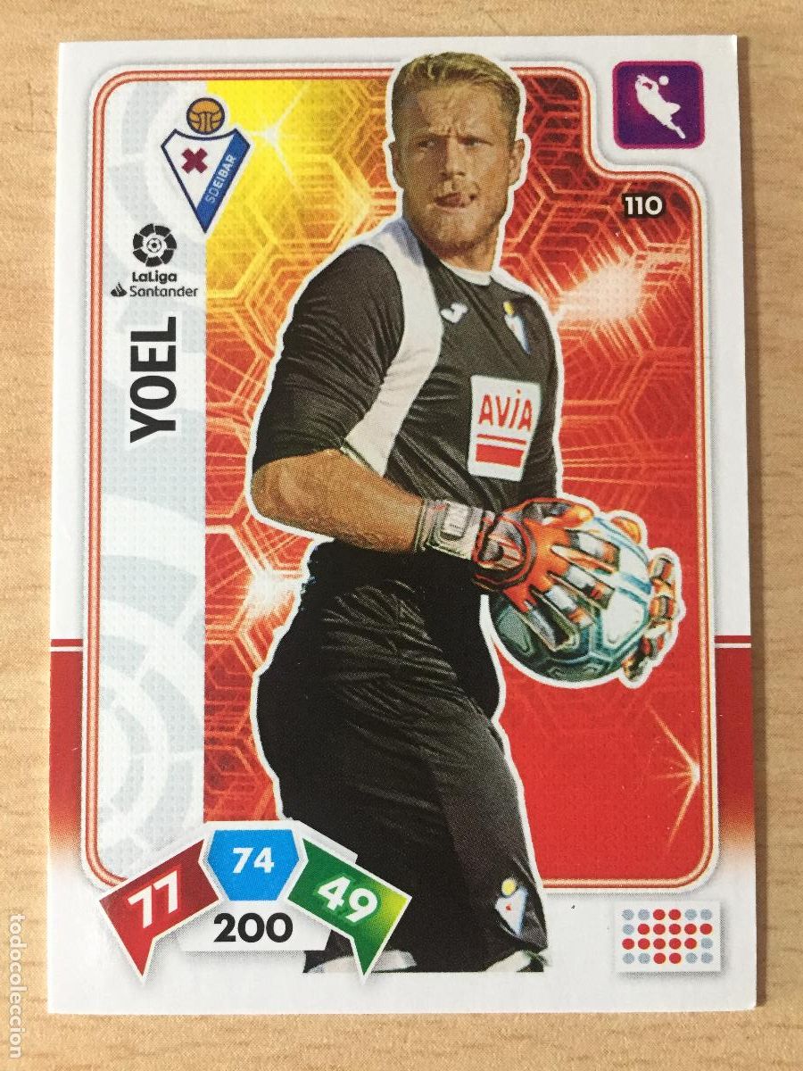 Cromos de f&uacute;tbol: 2019-2020 - 110 YOEL - SD EIBAR - PANINI ADRENALYN - Foto 1