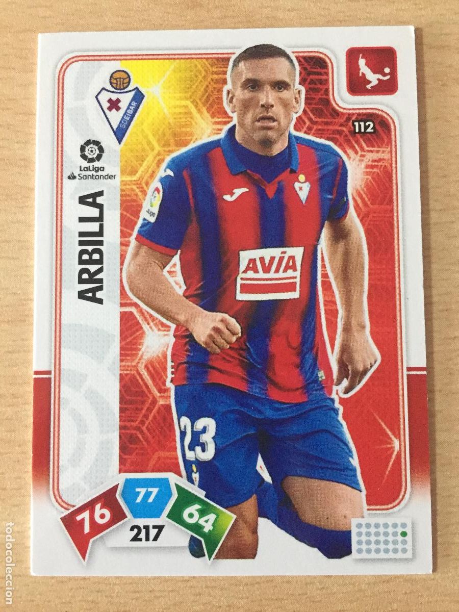 Cromos de f&uacute;tbol: 2019-2020 - 112 ARBILLA - SD EIBAR - PANINI ADRENALYN - Foto 1
