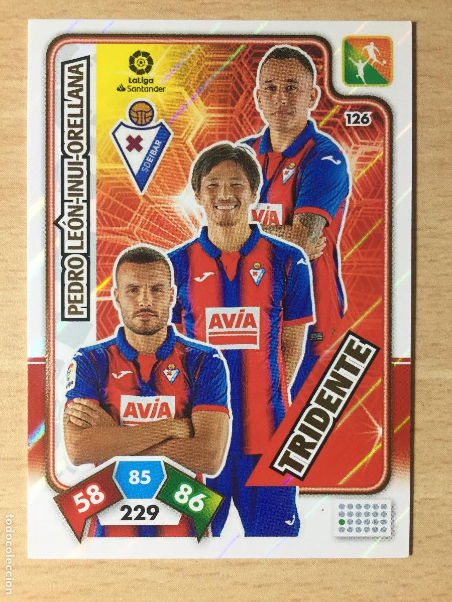 Cromos de f&uacute;tbol: 2019-2020 - 126 TRIDENTE - SD EIBAR - PANINI ADRENALYN - Foto 1