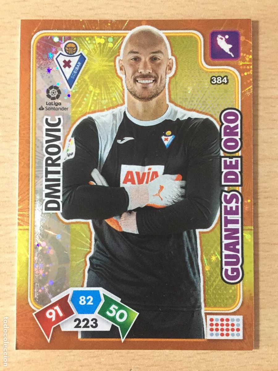 Cromos de f&uacute;tbol: 2019-2020 - 384 DMITROVIC - SD EIBAR - PANINI ADRENALYN - Foto 1