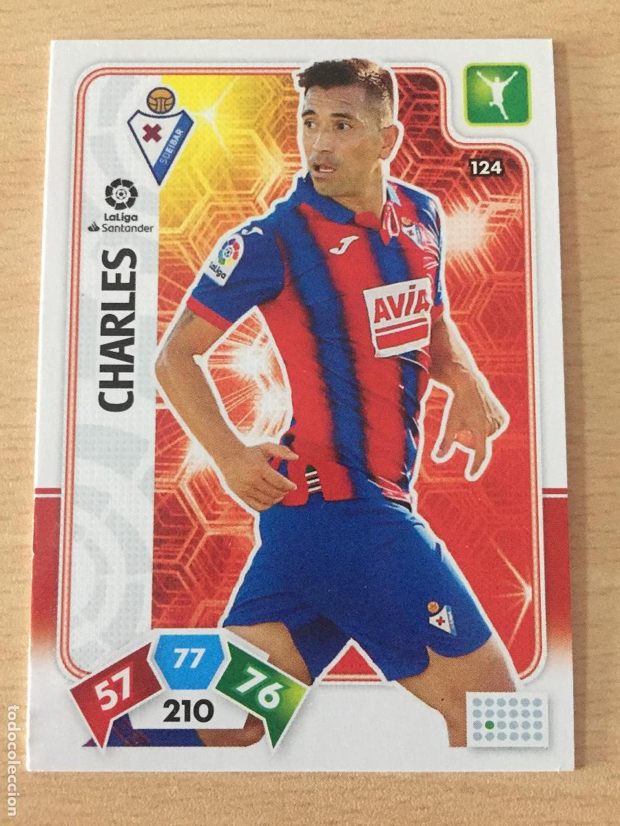 Cromos de f&uacute;tbol: 2019-2020 - 124 CHARLES - SD EIBAR - PANINI ADRENALYN - Foto 1