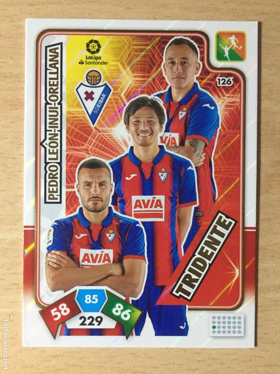Cromos de f&uacute;tbol: 2019-2020 - 126 TRIDENTE - SD EIBAR - PANINI ADRENALYN - Foto 1