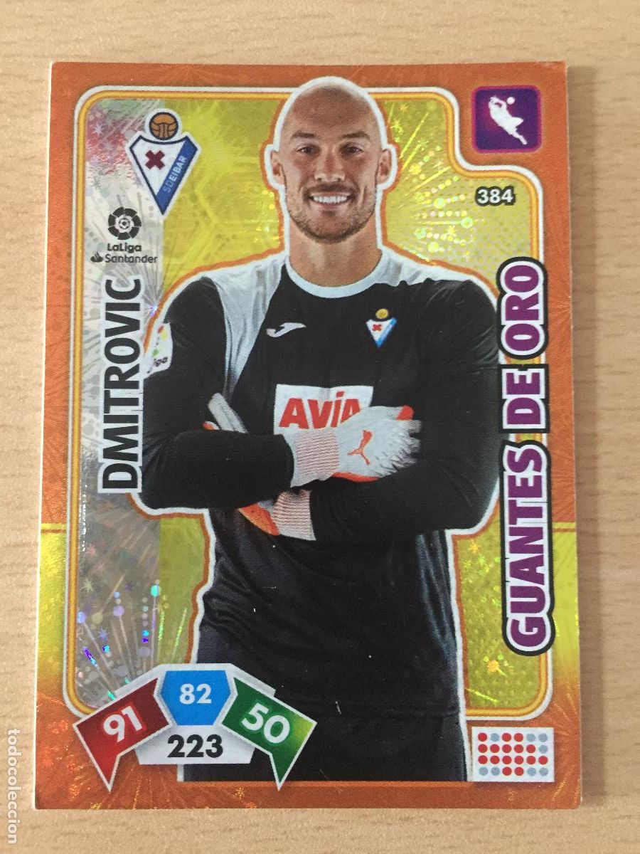 Cromos de f&uacute;tbol: 2019-2020 - 384 DMITROVIC - SD EIBAR - PANINI ADRENALYN - Foto 1