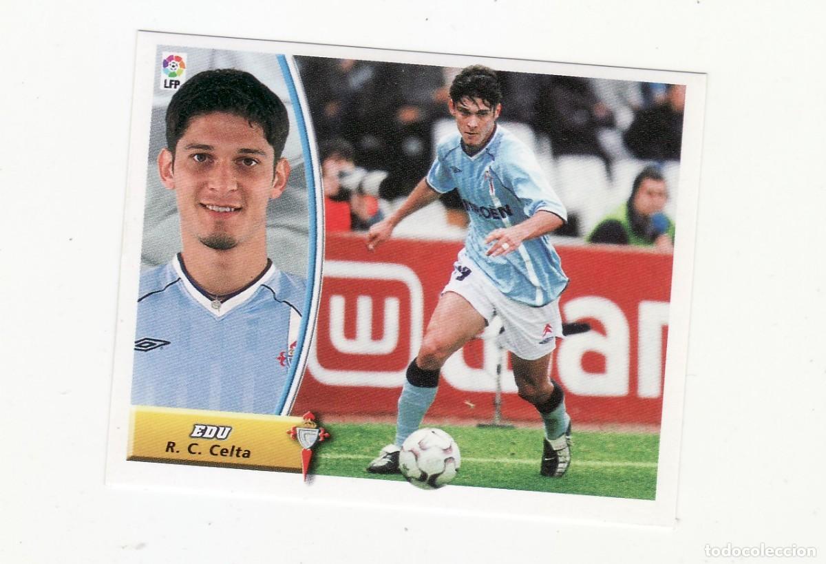 Cromos de f&uacute;tbol: EDICIONES ESTE 2003/2004 EDU CELTA , NUEVO SIN PEGAR - Foto 1