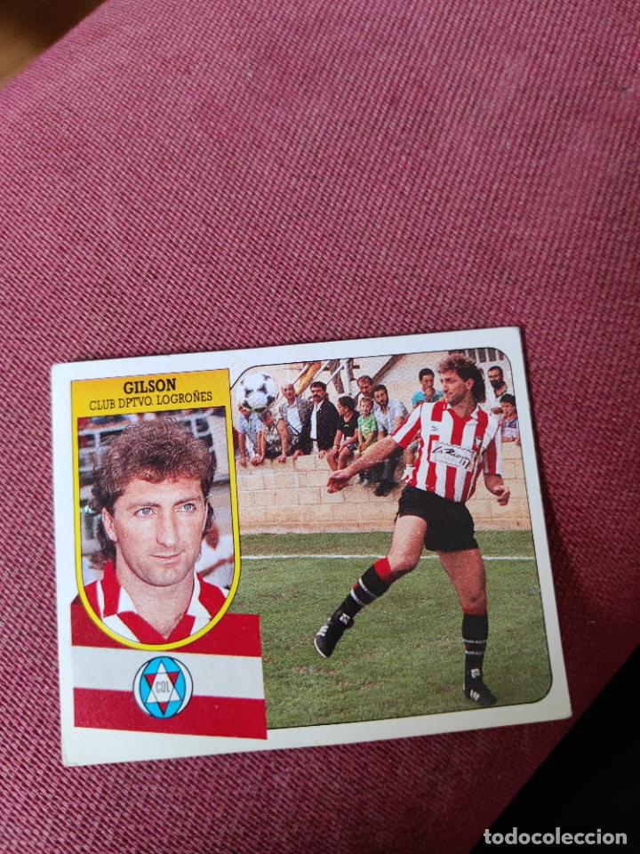 Cromos de f&uacute;tbol: gilson logro&ntilde;es este 1991 1992 91 92 card - Foto 1