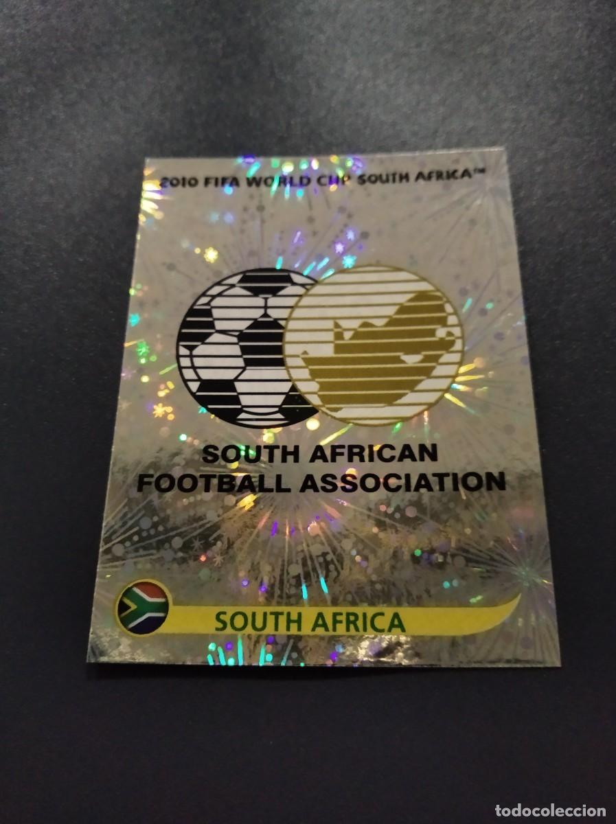 Football Stickers: Panini,Mundial South &Aacute;frica,Escudo South &Aacute;frica (N&deg;31).