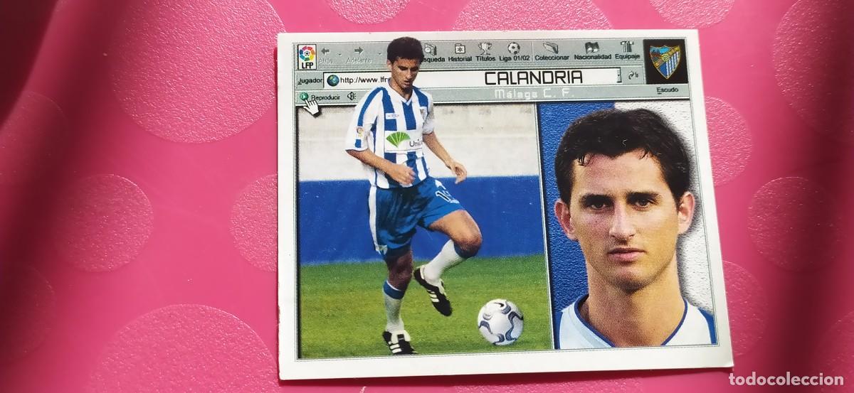 Cromos de f&uacute;tbol: CALANDRIA MALAGA ESTE 01 02 2001 2002 - Foto 1