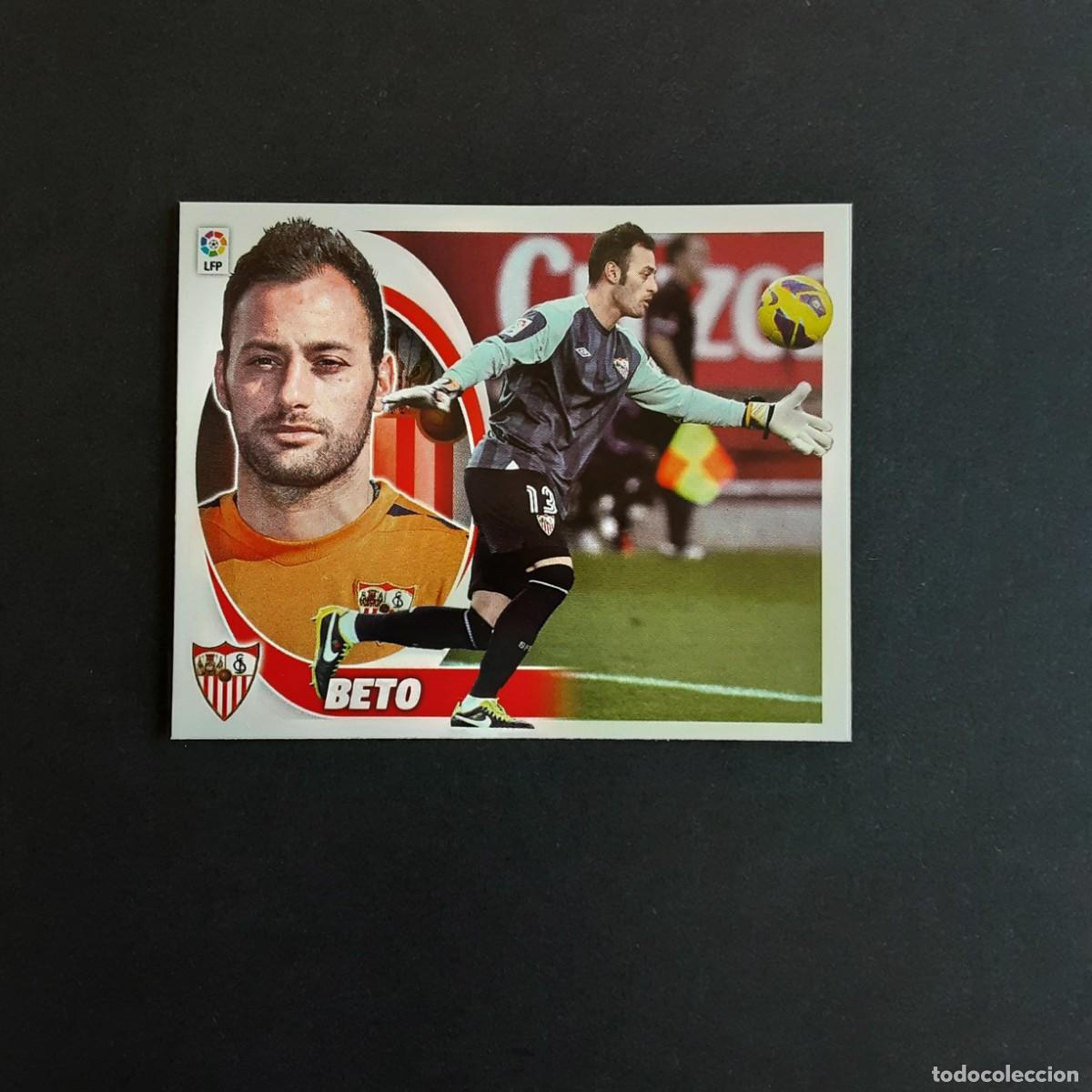 Cromos de f&uacute;tbol: MERCADO DE INVIERNO + AMPLIACION EDICIONES ESTE 2012 2013 12 13 N&ordm;34 BETO-SEVILLA