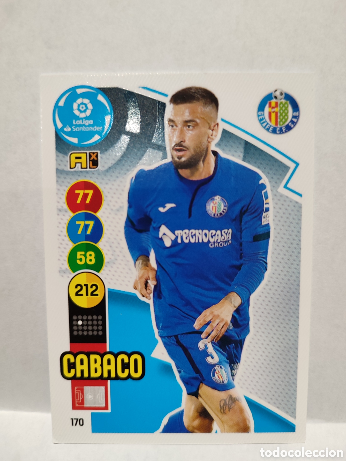 Cromos de f&uacute;tbol: CABACO 170, GETAFE,ADRENALYN 20/21 - Foto 1