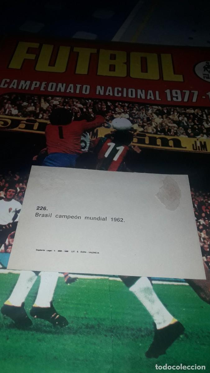 Cromos de f&uacute;tbol: SELECCI&Oacute;N DE BRASIL 1962 - Foto 2