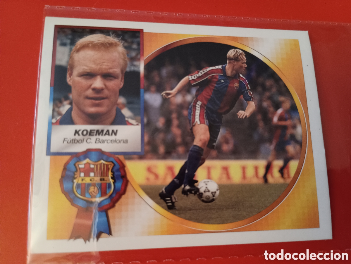 Cromos de f&uacute;tbol: Ronald Koeman Este 94-95 - Foto 3