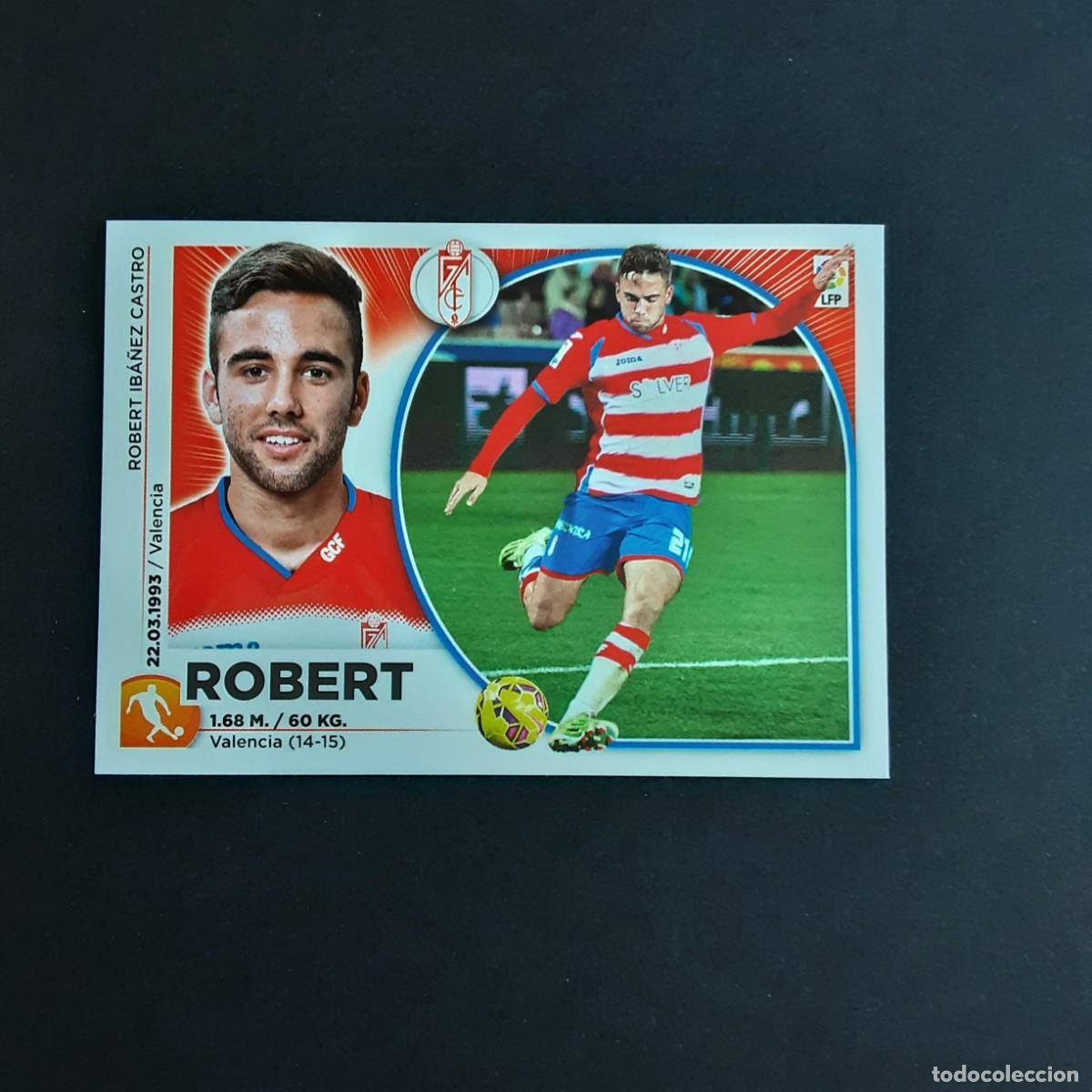 Football Stickers: MERCADO DE INVIERNO + ACTUALIZACION EDICIONES ESTE 2014 2015 14 15 N&ordm;22 ROBERT-GRANADA