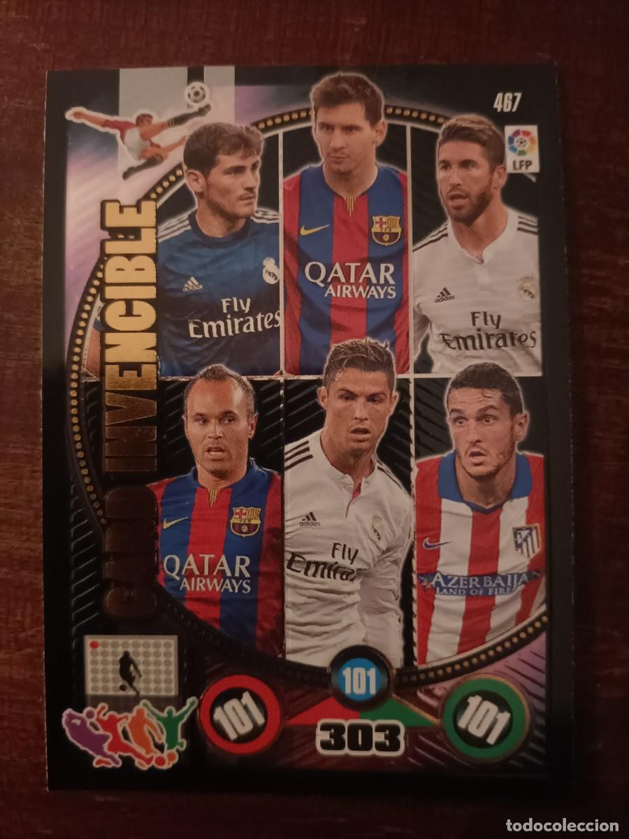 Figurine di Calcio: Cromo card invencible Adrenalyn liga 2014 2015 14 15