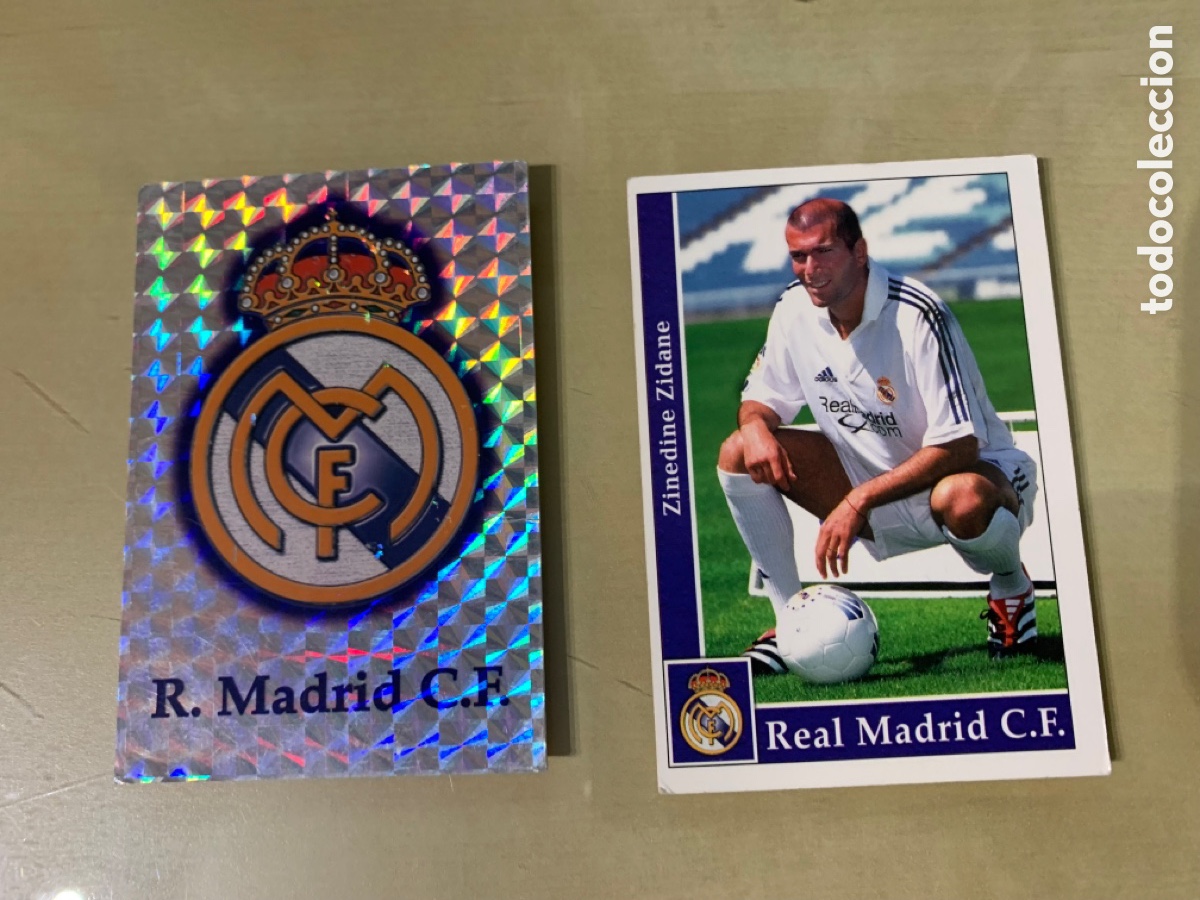 Cromos de f&uacute;tbol: Zidane - Foto 1