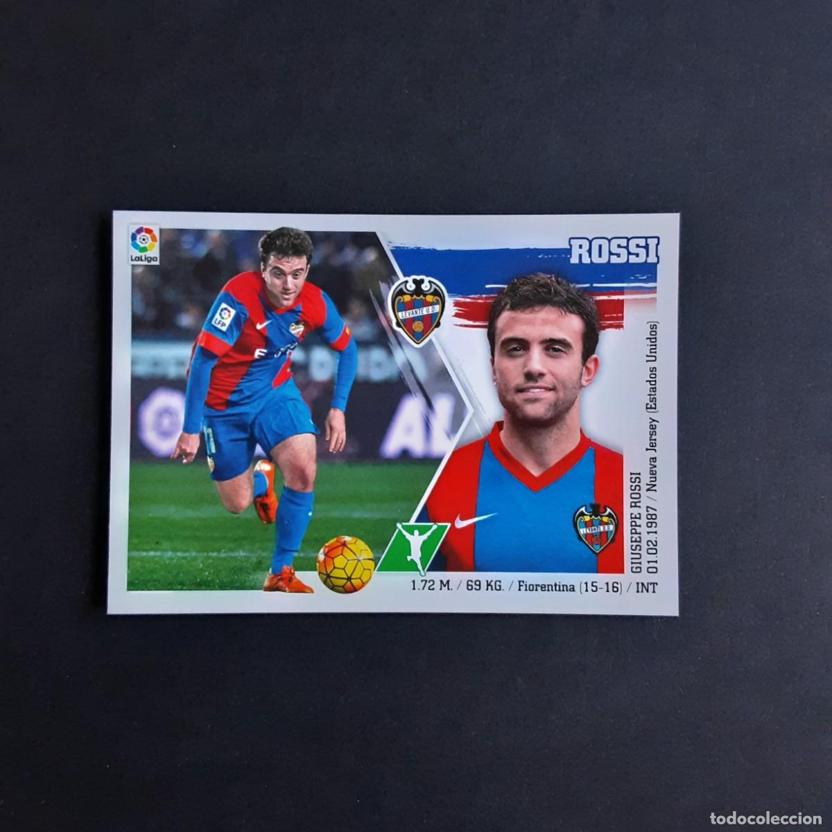 Cromos de f&uacute;tbol: MERCADO DE INVIERNO + ACTUALIZACION EDICIONES ESTE 2015 2016 15 16 N&ordm;23 ROSSI-LEVANTE