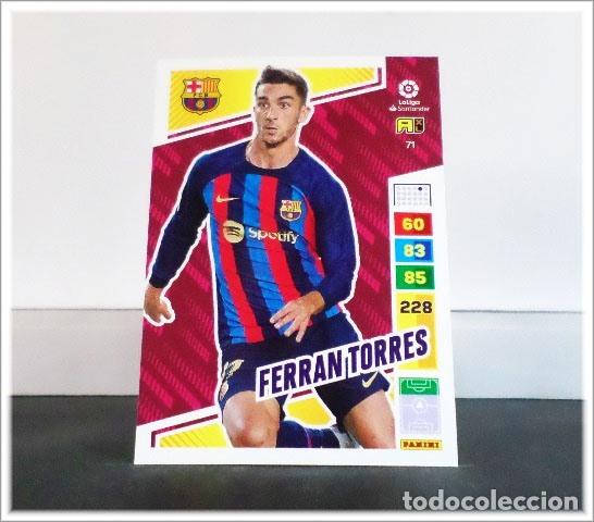 Venta Cromo Ferrán Torres Barcelona Panini Liga Este 2023-24