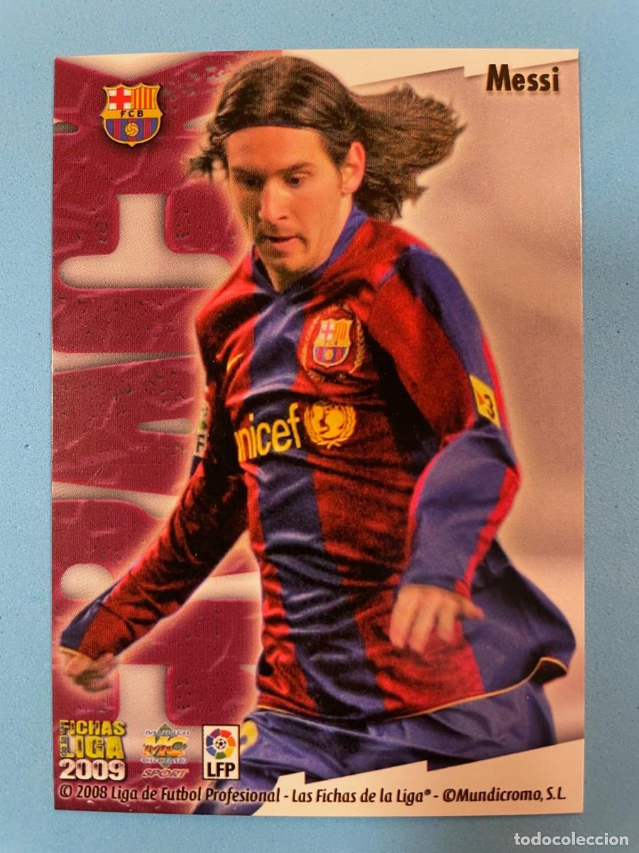 Cromos de f&uacute;tbol: Messi EL CRACK mundicromo 2009 - Foto 2