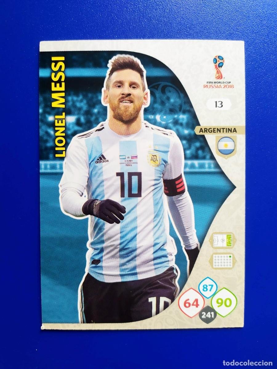 Lionel Messi #13 Argentina - FIFA World Cup Russia 2018 Adrenalyn