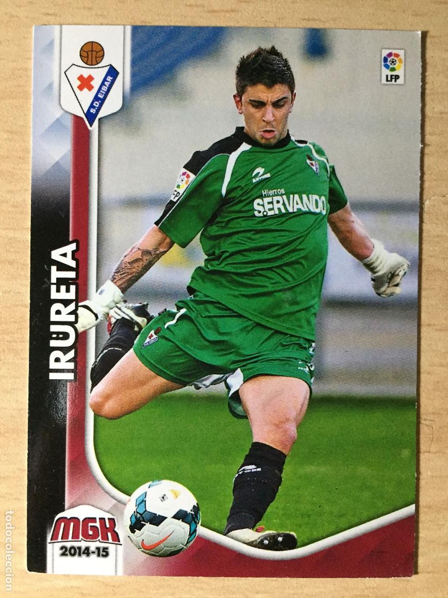 Cromos de f&uacute;tbol: 2014-2015 - 128 IRURETA - SD EIBAR - PANINI MEGACRACKS - Foto 1