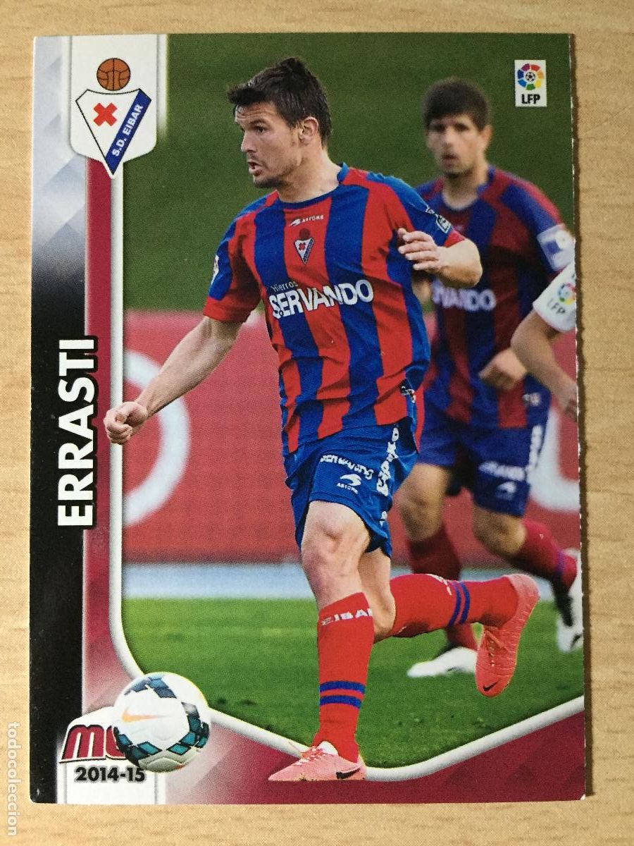 Cromos de f&uacute;tbol: 2014-2015 - 137 ERRASTI - SD EIBAR - PANINI MEGACRACKS - Foto 1