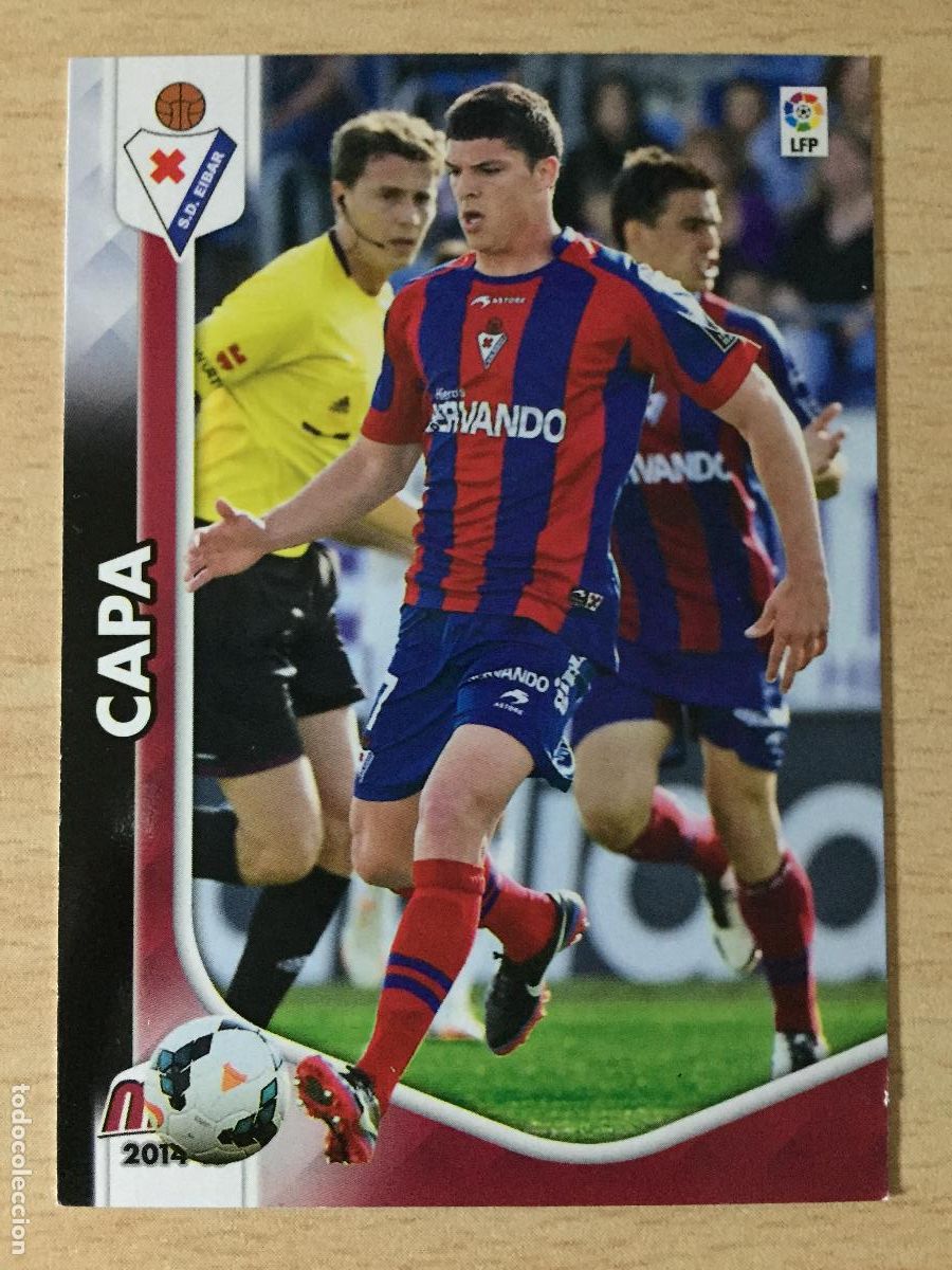 Cromos de f&uacute;tbol: 2014-2015 - 139 CAPA - SD EIBAR - PANINI MEGACRACKS - Foto 1