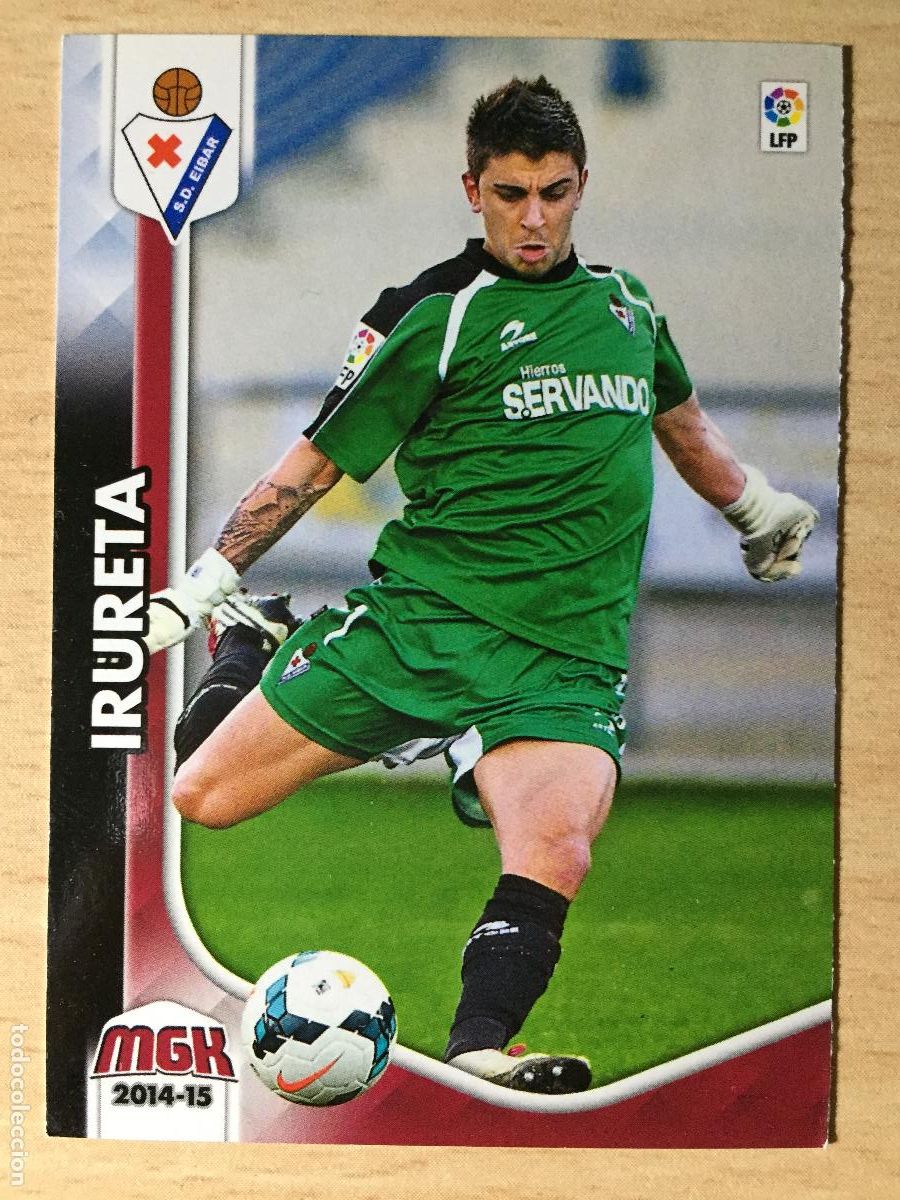 Cromos de f&uacute;tbol: 2014-2015 - 128 IRURETA - SD EIBAR - PANINI MEGACRACKS - Foto 1