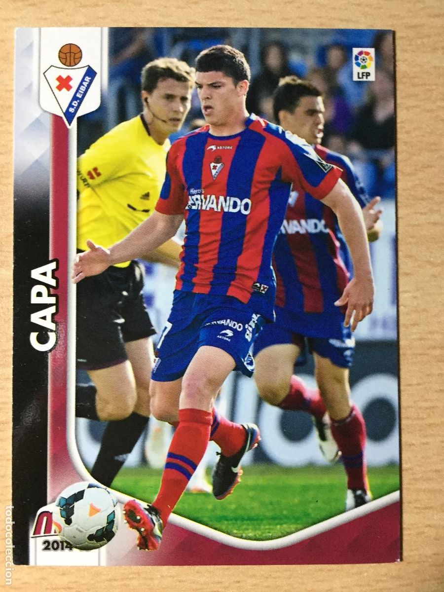 Cromos de f&uacute;tbol: 2014-2015 - 139 CAPA - SD EIBAR - PANINI MEGACRACKS - Foto 1