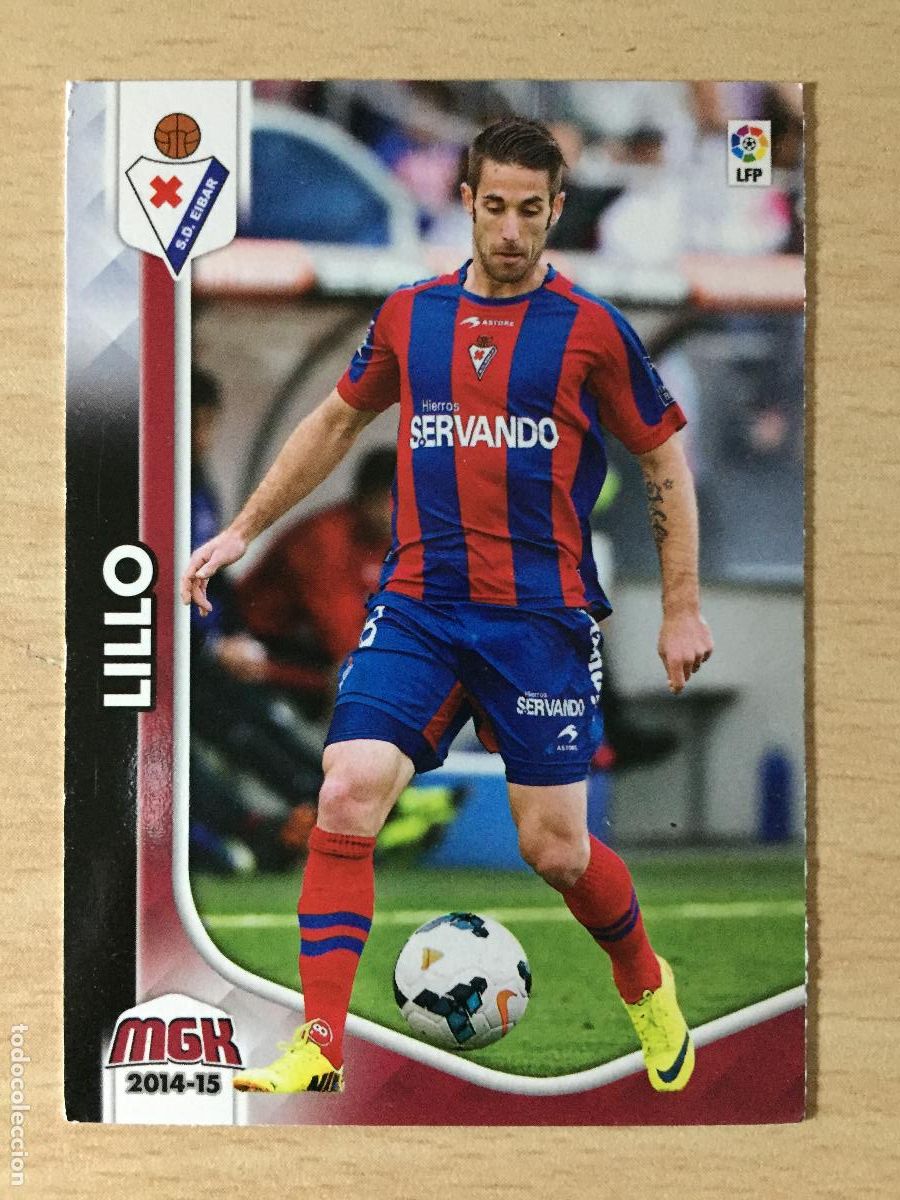 Cromos de f&uacute;tbol: 2014-2015 - 129 LILLO - SD EIBAR - PANINI MEGACRACKS - Foto 1