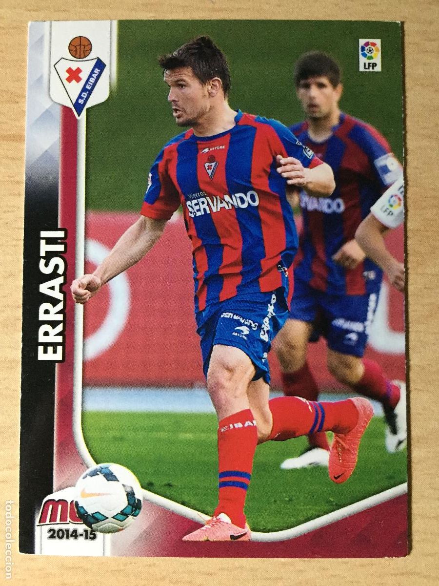 Cromos de f&uacute;tbol: 2014-2015 - 137 ERRASTI - SD EIBAR - PANINI MEGACRACKS - Foto 1