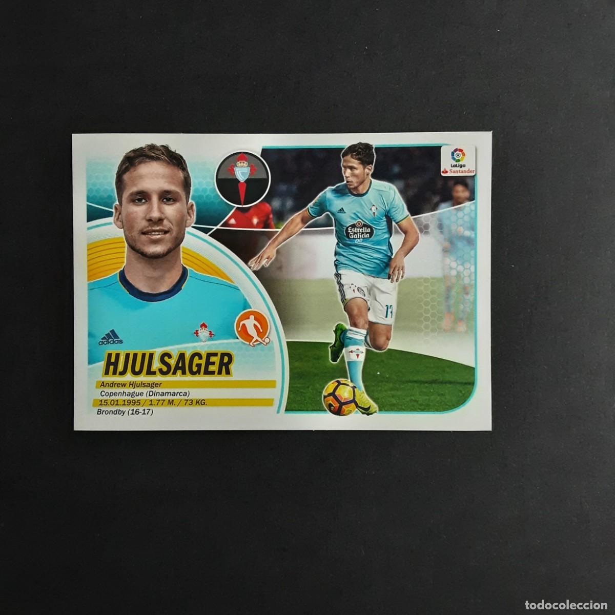 Cromos de f&uacute;tbol: MERCADO DE INVIERNO + ACTUALIZACION EDICIONES ESTE 2016 2017 16 17 N&ordm;6 HJULSAGER-CELTA