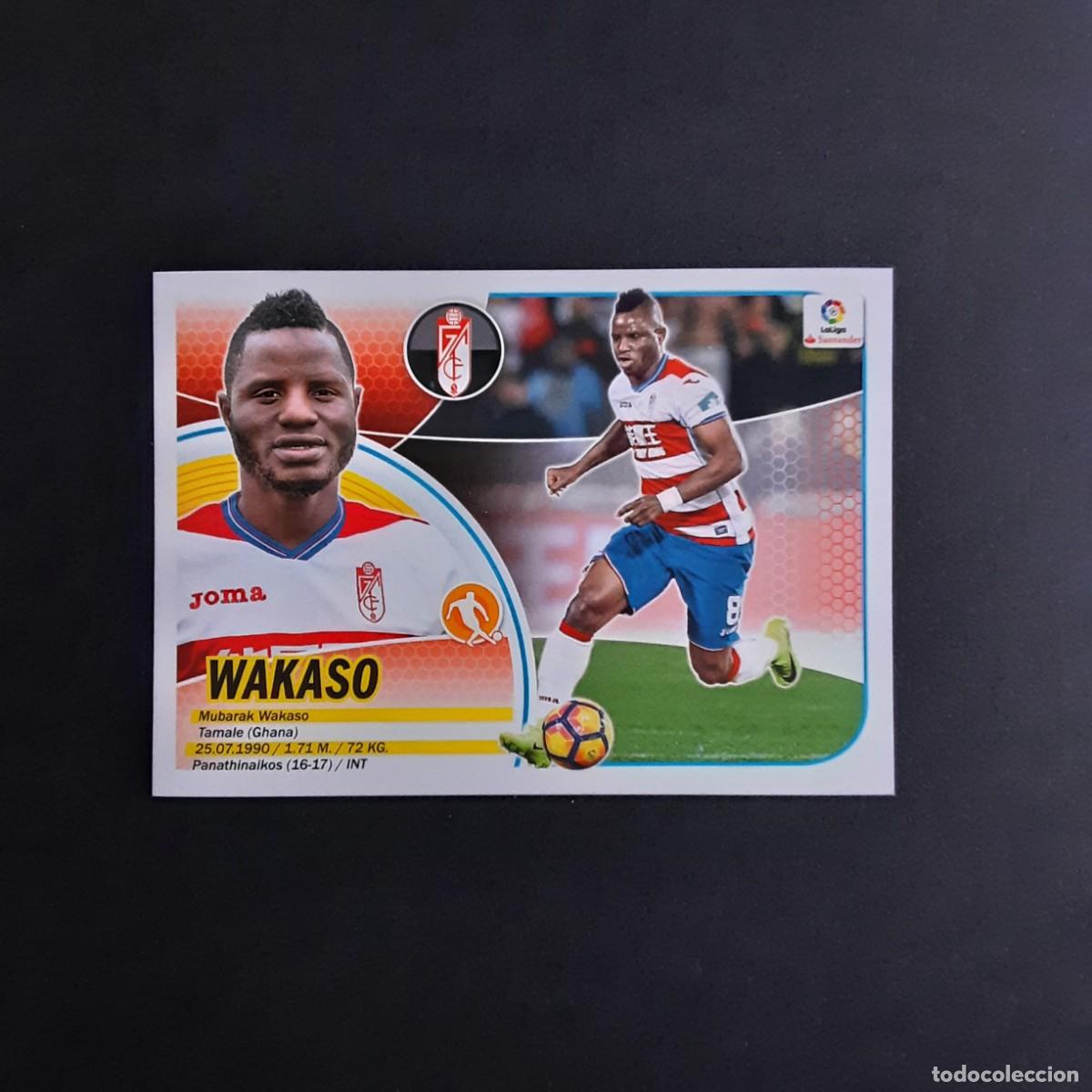 Cromos de f&uacute;tbol: MERCADO DE INVIERNO + ACTUALIZACION EDICIONES ESTE 2016 2017 16 17 N&ordm;14 WAKASO-GRANADA