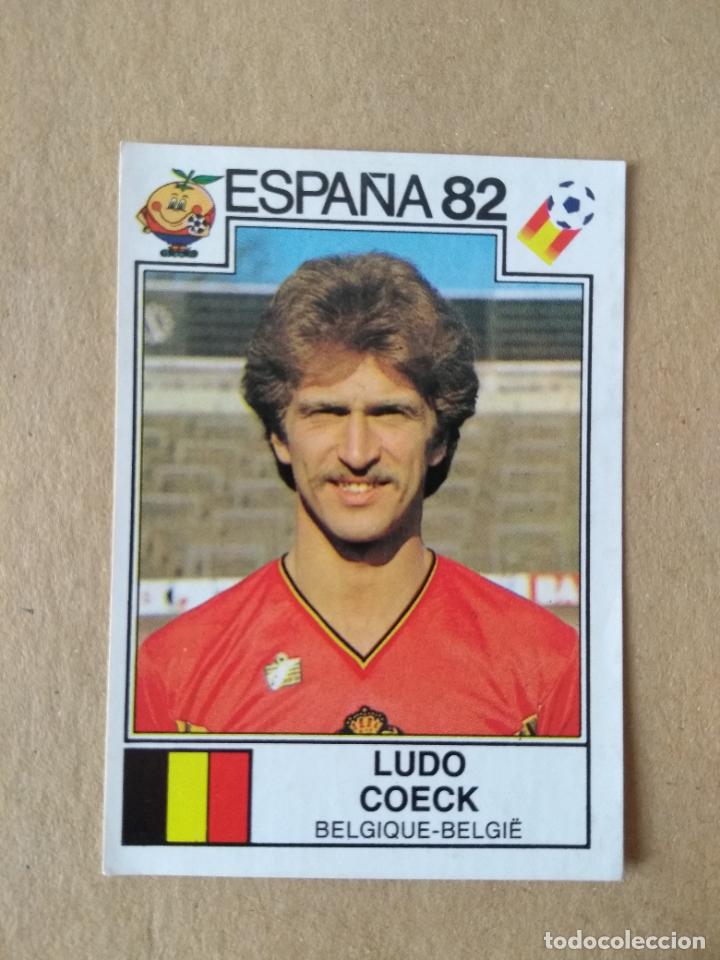Cromos de f&uacute;tbol: XX N&ordm; 208 LUDO COECK BELGICA BELGIQUE BELGIE MUNDIAL ESPA&Ntilde;A 82 1982 PANINI SIN PEGAR