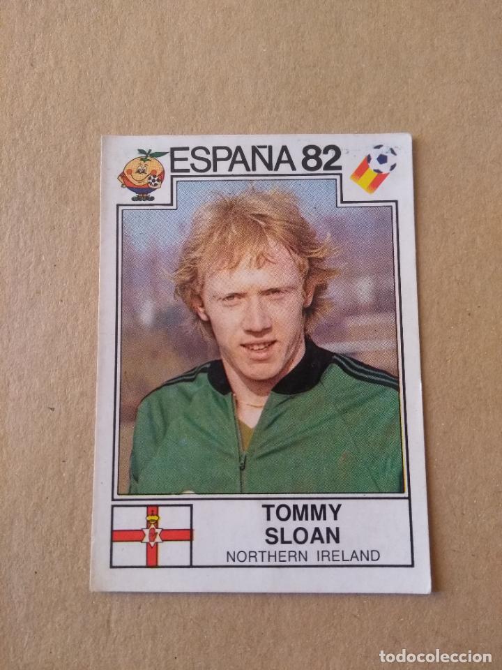 Cromos de f&uacute;tbol: XX N&ordm; 344 TOMMY SLOAN IRLANDA DEL NORTE NORTHERN IRELAND MUNDIAL ESPA&Ntilde;A 82 1982 PANINI SIN PEGAR