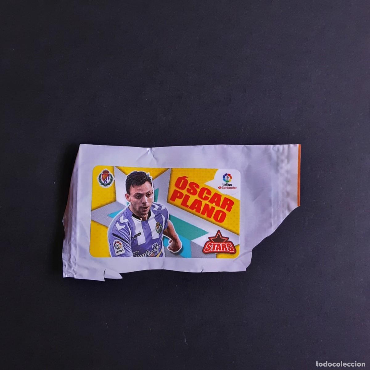 Cromos de f&uacute;tbol: CROMO CHICLE LIGA 2018-2019 PANINI EDICIONES ESTE - LIGA 18-19-OSCAR PLANO-VALLADOLID