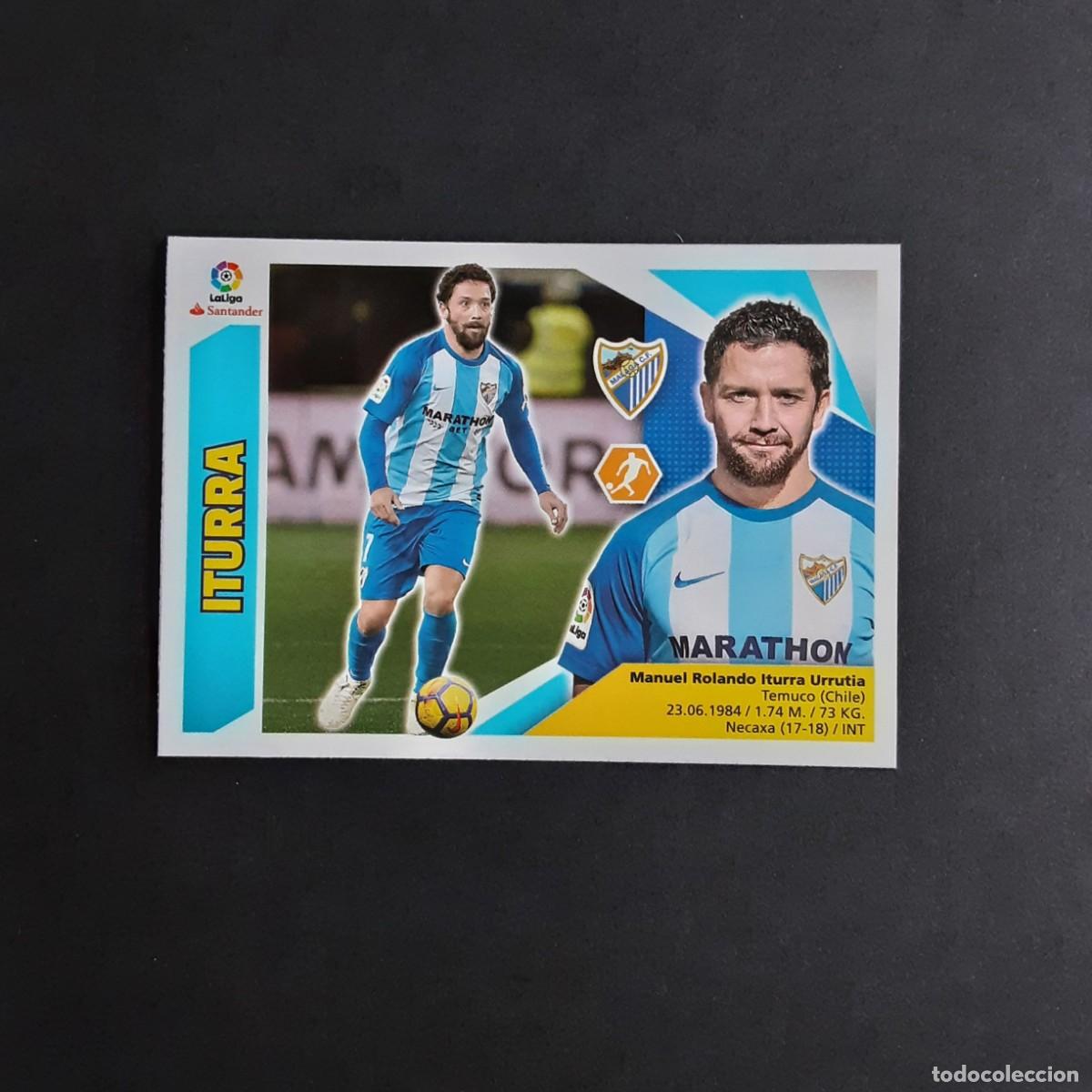 Cromos de f&uacute;tbol: MERCADO DE INVIERNO + ACTUALIZACION EDICIONES ESTE 2017 2018 17 18 N&ordm;29 ITURRA-MALAGA