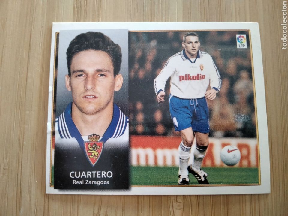Cromos de f&uacute;tbol: CUARTERO REAL ZARAGOZA EDICIONES ESTE 98 99 1998 1999 SIN PEGAR CROMO FUTBOL UNIFICO ENVIOS