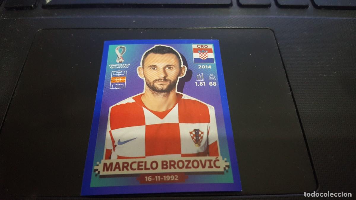 Fu&szlig;ball-Sticker: LOTE FIFA WORLD CUP QATAR 2022 STICKER VERSION USA PARALLEL BROZOVIC BORDES AZULES