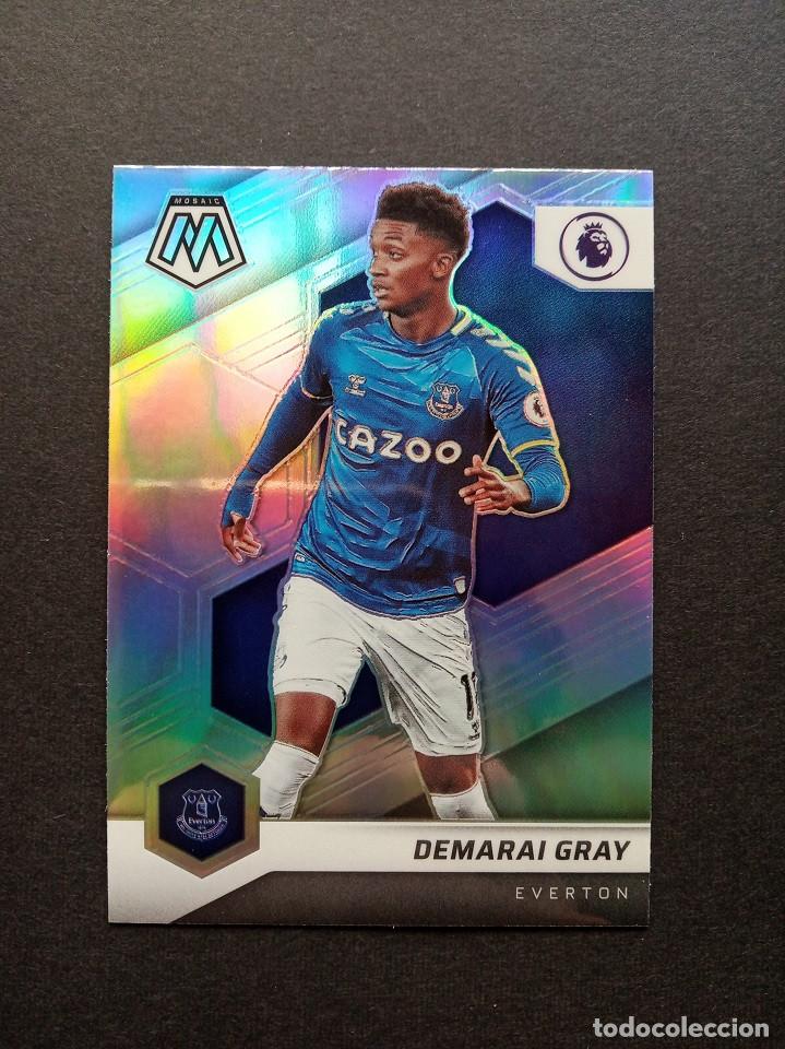 Cromos de F&uacute;tbol: Silver PRIZM Demaray GRAY Everton MOSAIC 2021 2021 Premier League 21 22