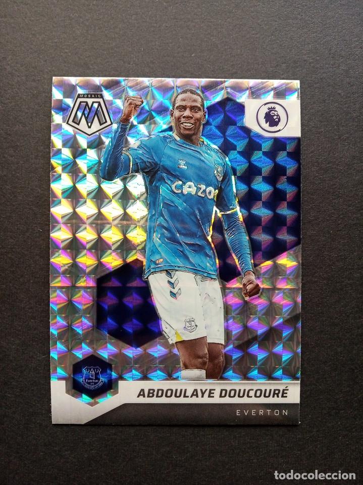 Cromos de F&uacute;tbol: Mosaic PRIZM DOUCOUR&Eacute; Everton MOSAIC 2021 2021 Premier League 21 22