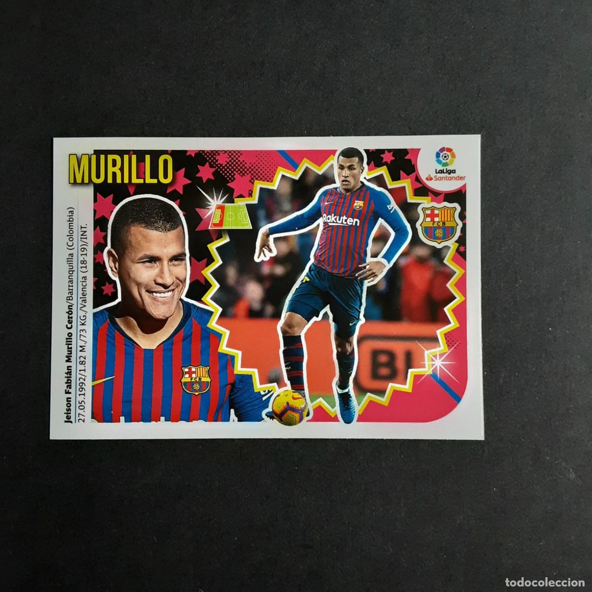 Cromos de F&uacute;tbol: MERCADO DE INVIERNO + ACTUALIZACION EDICIONES ESTE 2018 2019 18 19 N&ordm;5 MURILLO-BARCELONA