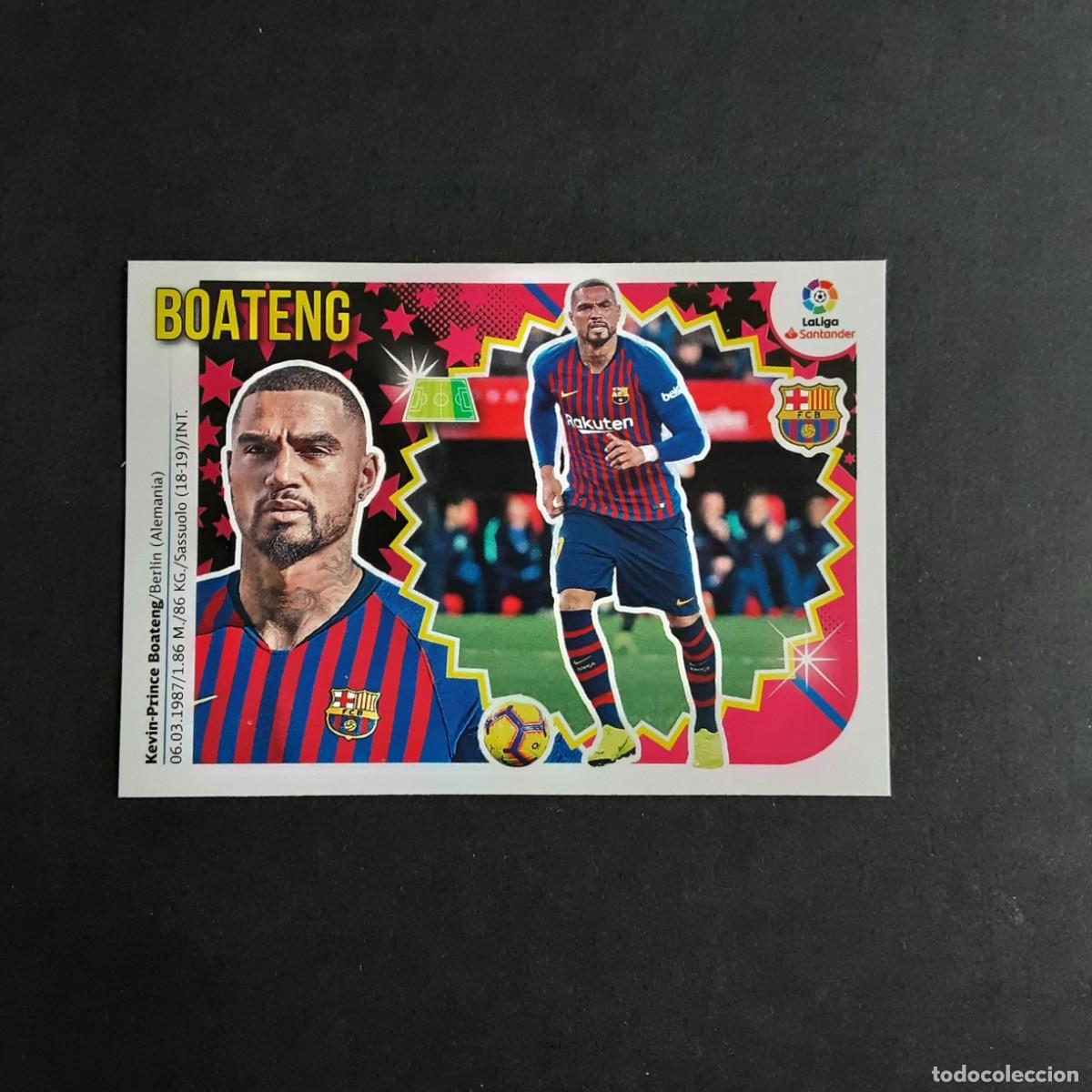 Cromos de F&uacute;tbol: MERCADO DE INVIERNO + ACTUALIZACION EDICIONES ESTE 2018 2019 18 19 N&ordm;6 BOATENG-BARCELONA