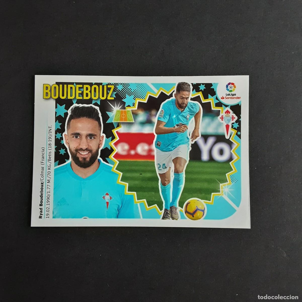 Cromos de f&uacute;tbol: MERCADO DE INVIERNO + ACTUALIZACION EDICIONES ESTE 2018 2019 18 19 N&ordm;10 BOUDEBOUZ-CELTA