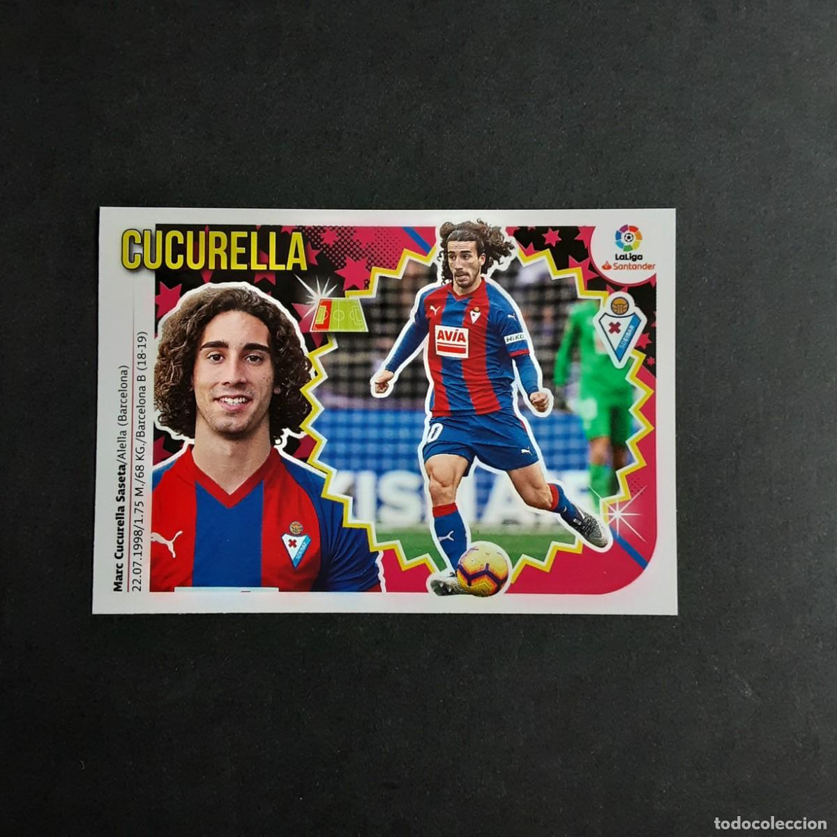 Fu&szlig;ball-Sticker: MERCADO DE INVIERNO + ACTUALIZACION EDICIONES ESTE 2018 2019 18 19 N&ordm;11 CUCURELLA-EIBAR