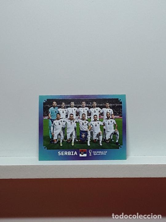 Figurine di Calcio: MUNDIAL 2022 WORLD CUP QATAR ALBUM PANINI LIGA N SRB1 SRB 1 SERBIA ALINEACION EQUIPO