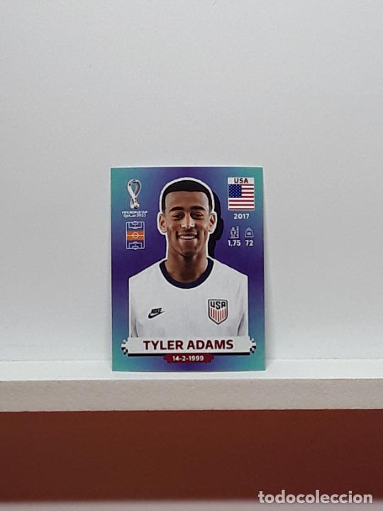 Fu&szlig;ball-Sticker: MUNDIAL 2022 WORLD CUP QATAR ALBUM PANINI LIGA N USA13 USA 13 ESTADOS UNIDOS TYLER ADAMS