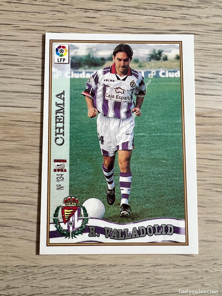Cromos de Futebol: &Uacute;LTIMA HORA N&ordm; 134 CHEMA UH Mundicromo 97 98 Las Fichas de la Liga VALLADOLID