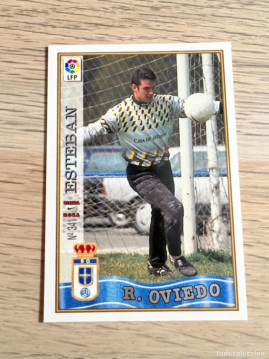 Cromos de Futebol: &Uacute;LTIMA HORA N&ordm; 341 ESTEBAN UH Mundicromo 97 98 Las Fichas de la Liga OVIEDO